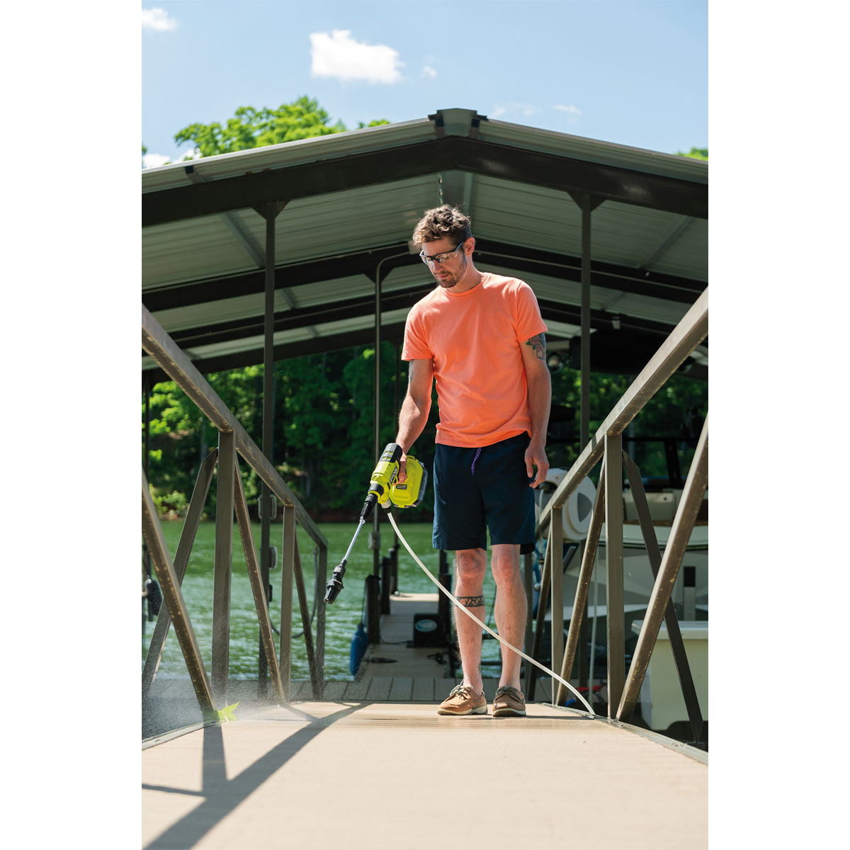 Ryobi  18V Akku-Mitteldruckreiniger RY18PWX41A-0 Max Druck 41 bar solo Bild 5