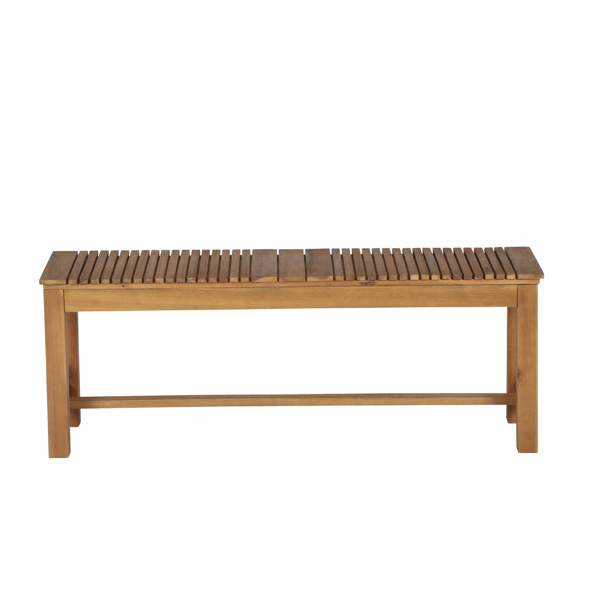 Bank Falun 2-Sitzer 120 x 33 x 45 cm Akazienholz FSC Bild 2