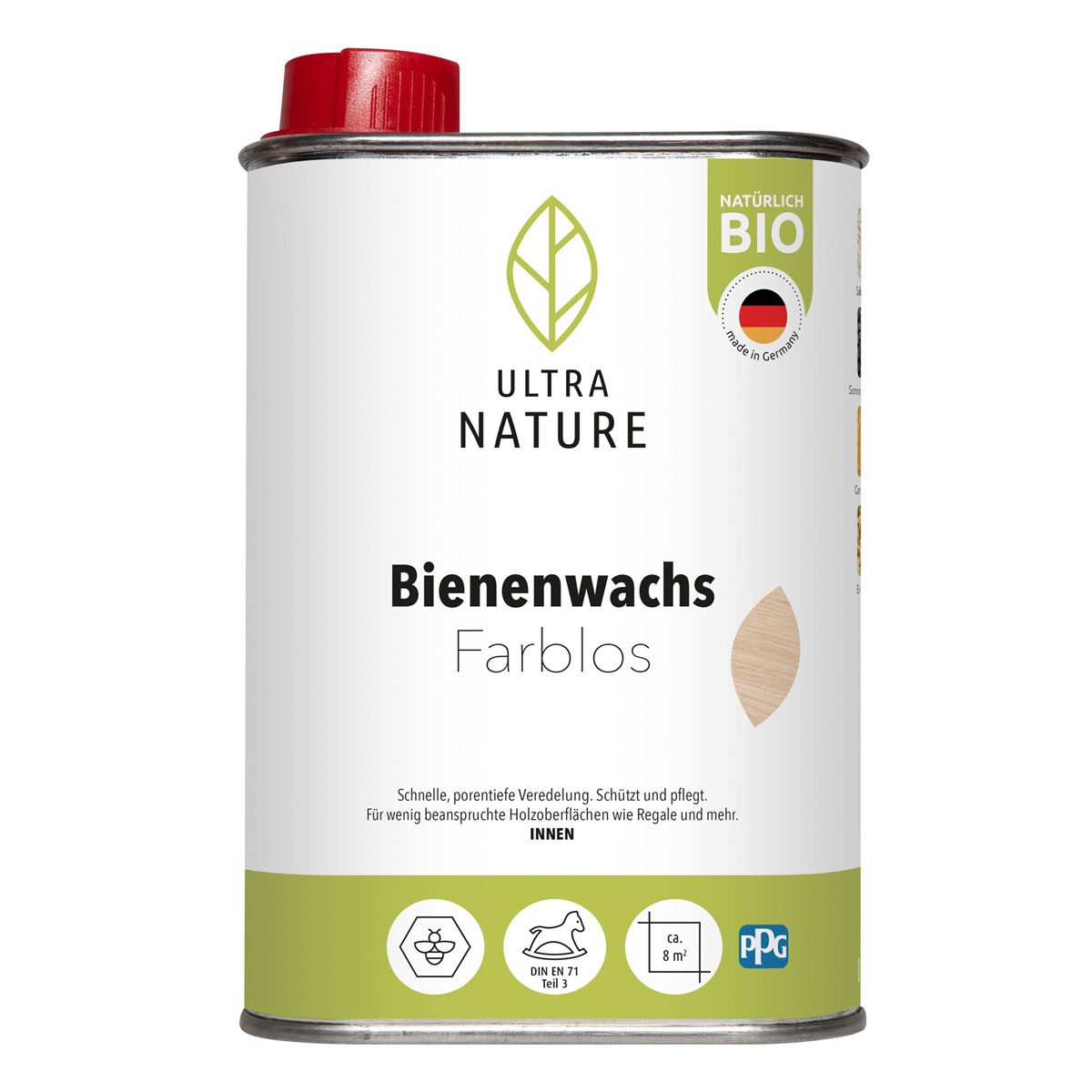 Ultra Nature Bienenwachs Farblos 0.25 L Bild 1