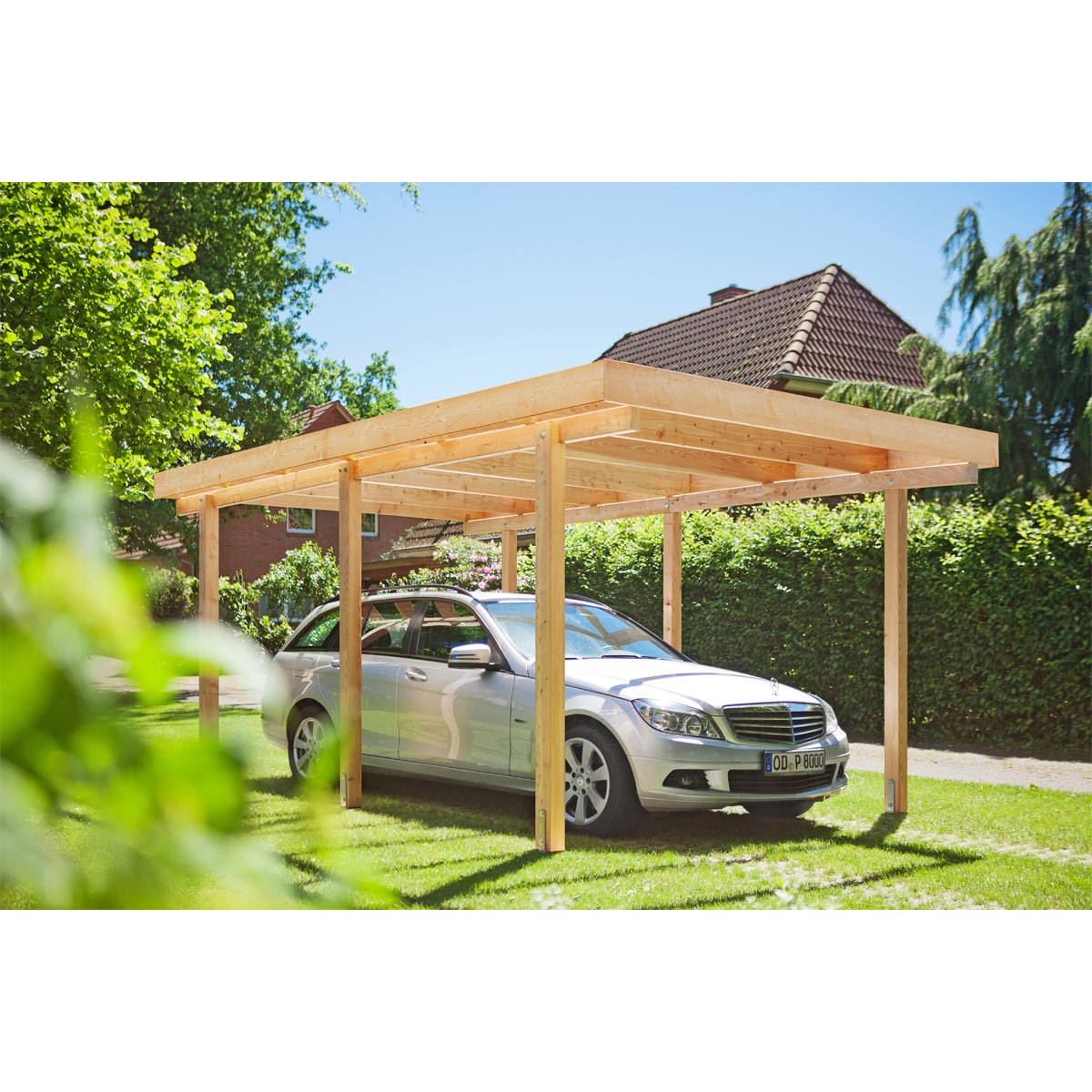 Carport Lärche, 304x510 cm Bild 2
