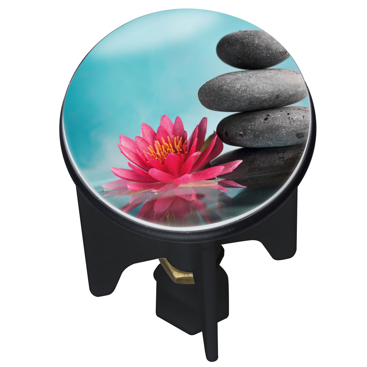 Wenko Waschbeckenstöpsel Pluggy Lotus