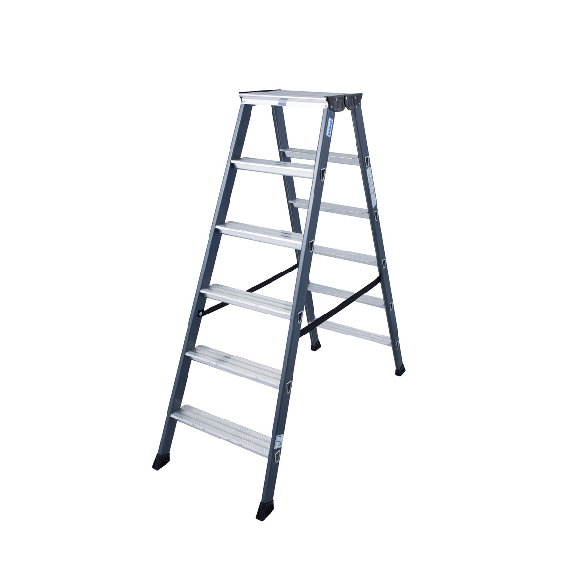 Krause SEPRO D STUFEN-DOPPELLEITER ELOXIERT 2 x 6 STUFEN Bild 2