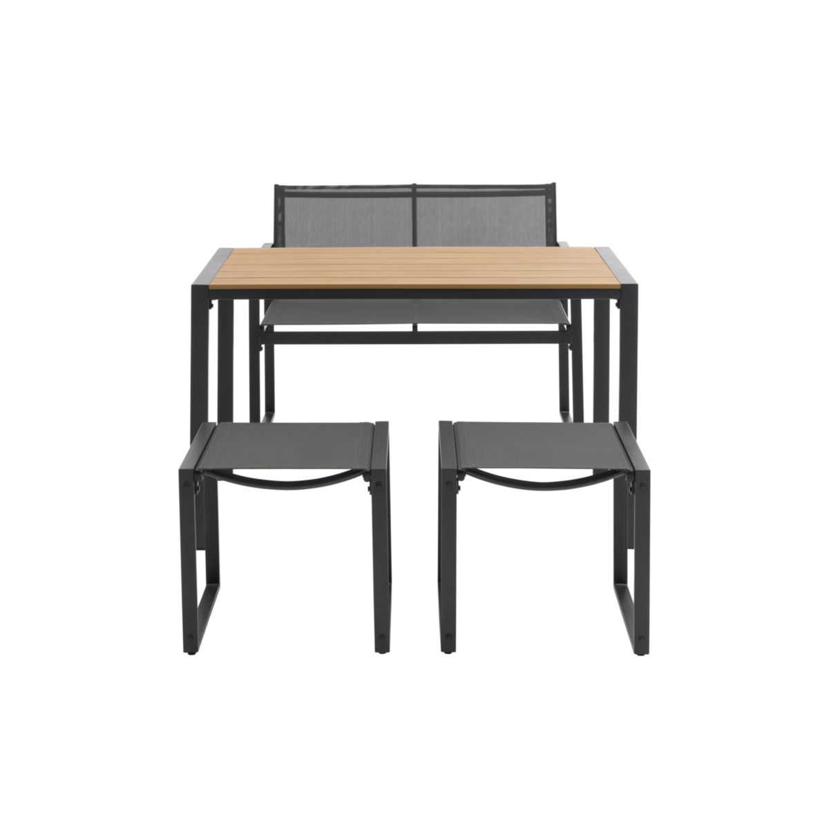 Haveson Balkon-Set Zürich 4-teilig Bild 3