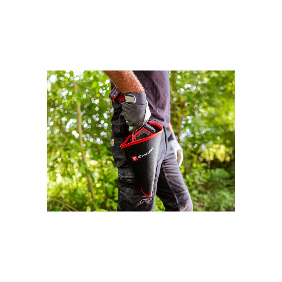 Einhell Akku-Astkettensäge GE-PS 18/15 Li-Solo Holster Kit Bild 3