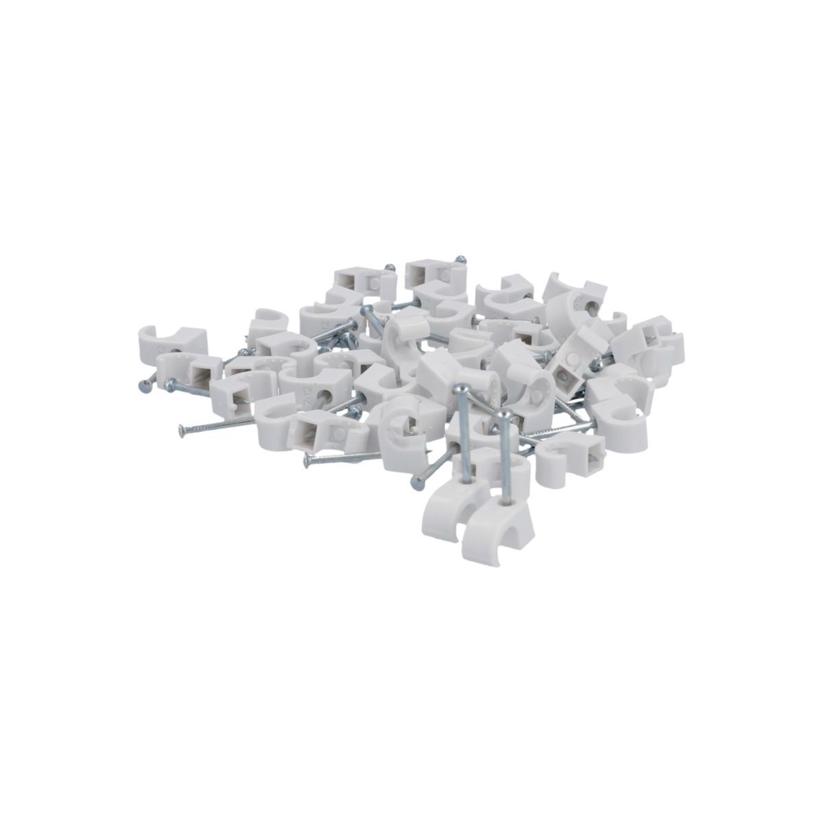 Unitec Express-Schelle, 7-12 mm, weiß