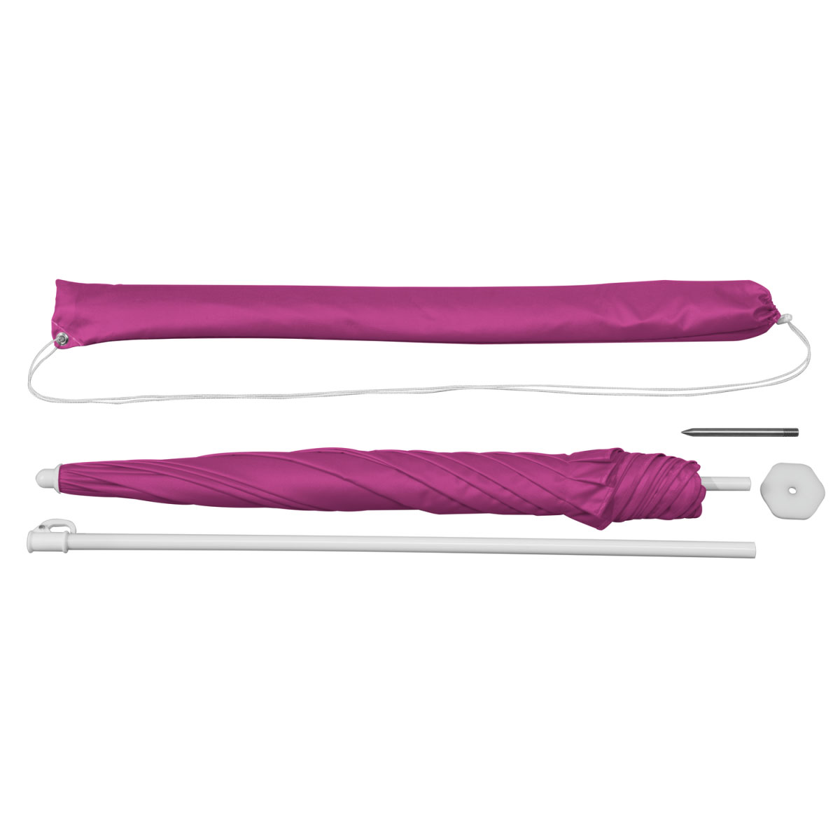 Schneider Schirme Badeschirm Easy 180 cm mit Erdspieß farblich sortiert Bild 4