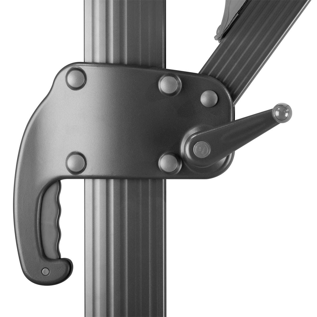 Schneider Schirme Ampelschirm Rhodos Grande 300 x 400 natur Bild 6