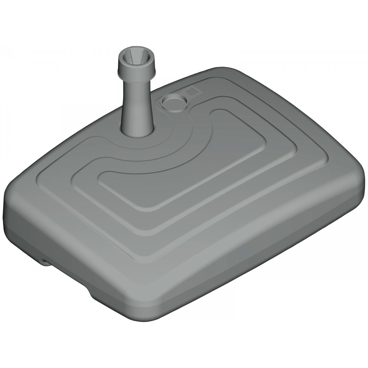 Schneider Schirme Schirmständer PE-Balkonständer 25 L Anthrazit