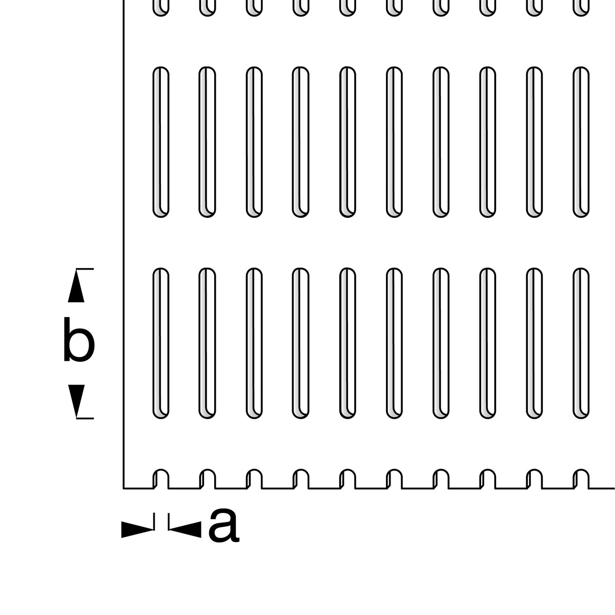 MyTool Schlitzlochblech 12 x 100 mm silber Bild 2