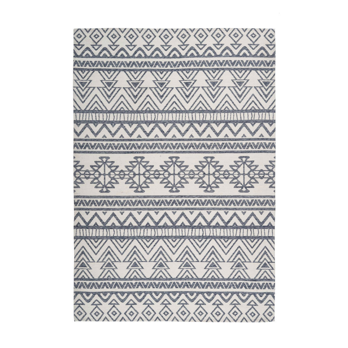 Outdoor-Teppich Yoga 500 anthrazit/elfenbein Bild 1