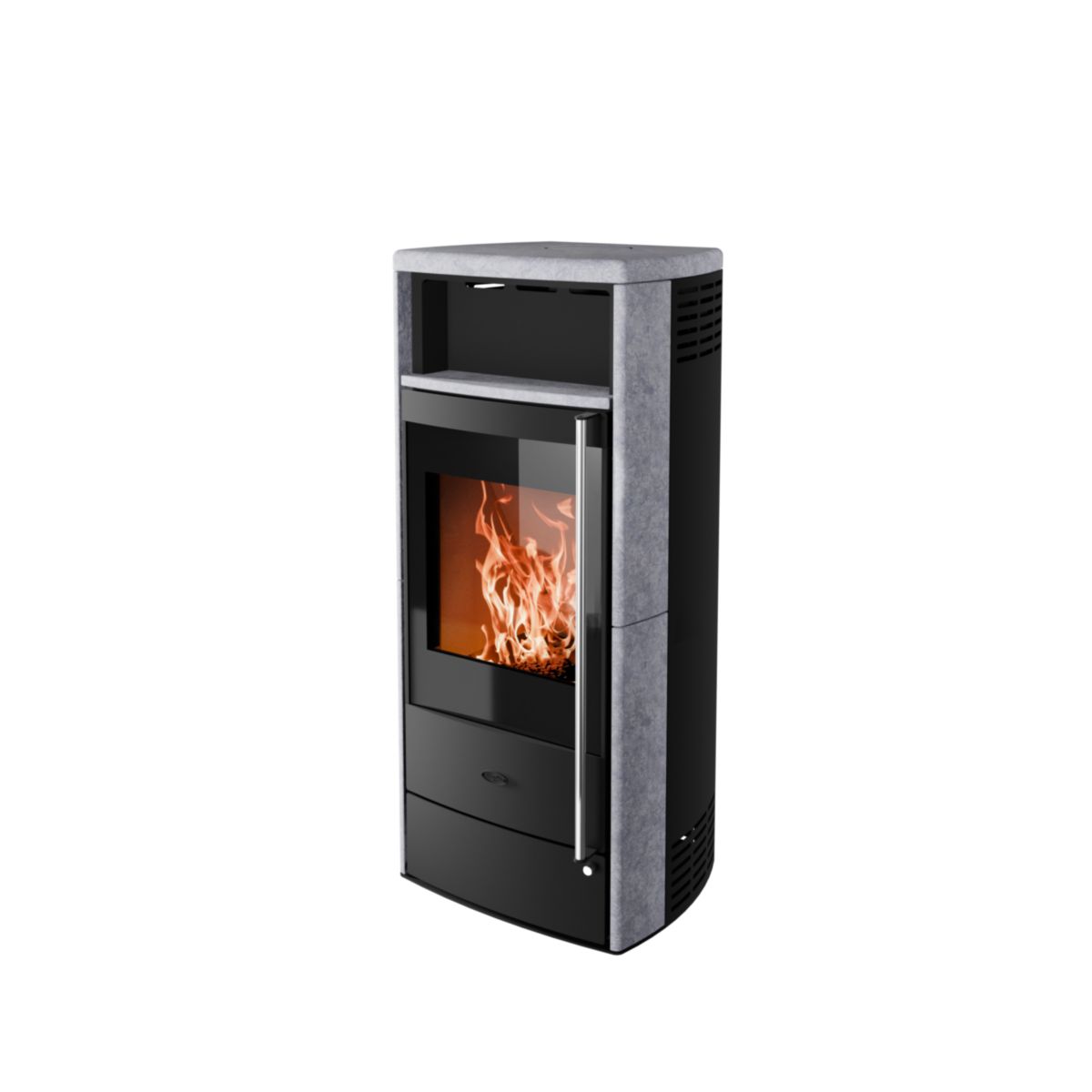 Fireplace Kaminofen Teramo RLU Speckst.