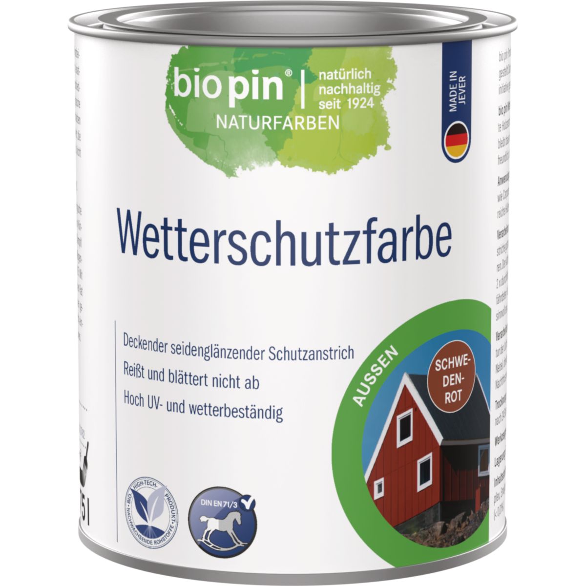 Biopin Wetterschutzfarbe