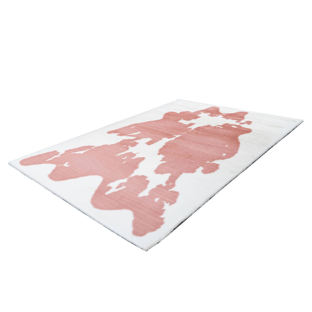 Hochflorteppich Rabbit Animal 500 rosa/weiß Bild 4