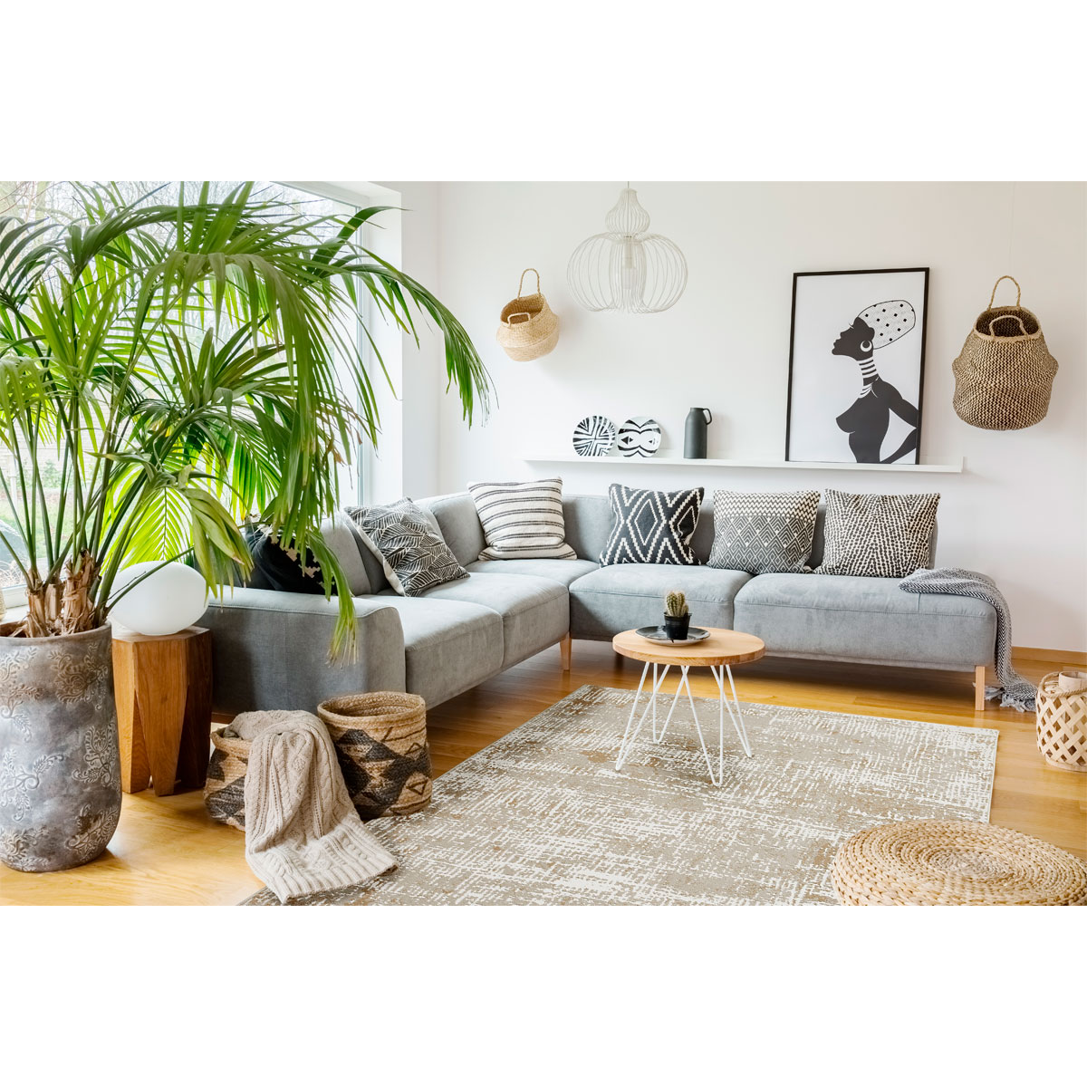 Luxor living Teppich Saragossa beige 120 x 170 cm Bild 3