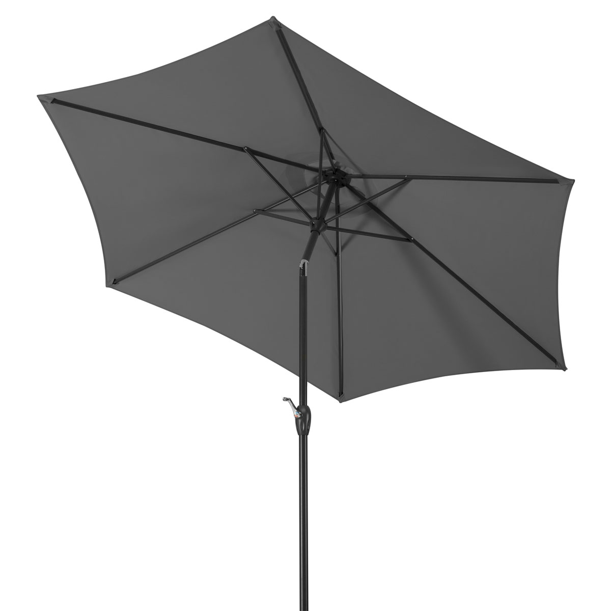 Schneider Schirme Gartenschirm Napoli Durchmesser 270 cm anthrazitgrau Bild 2