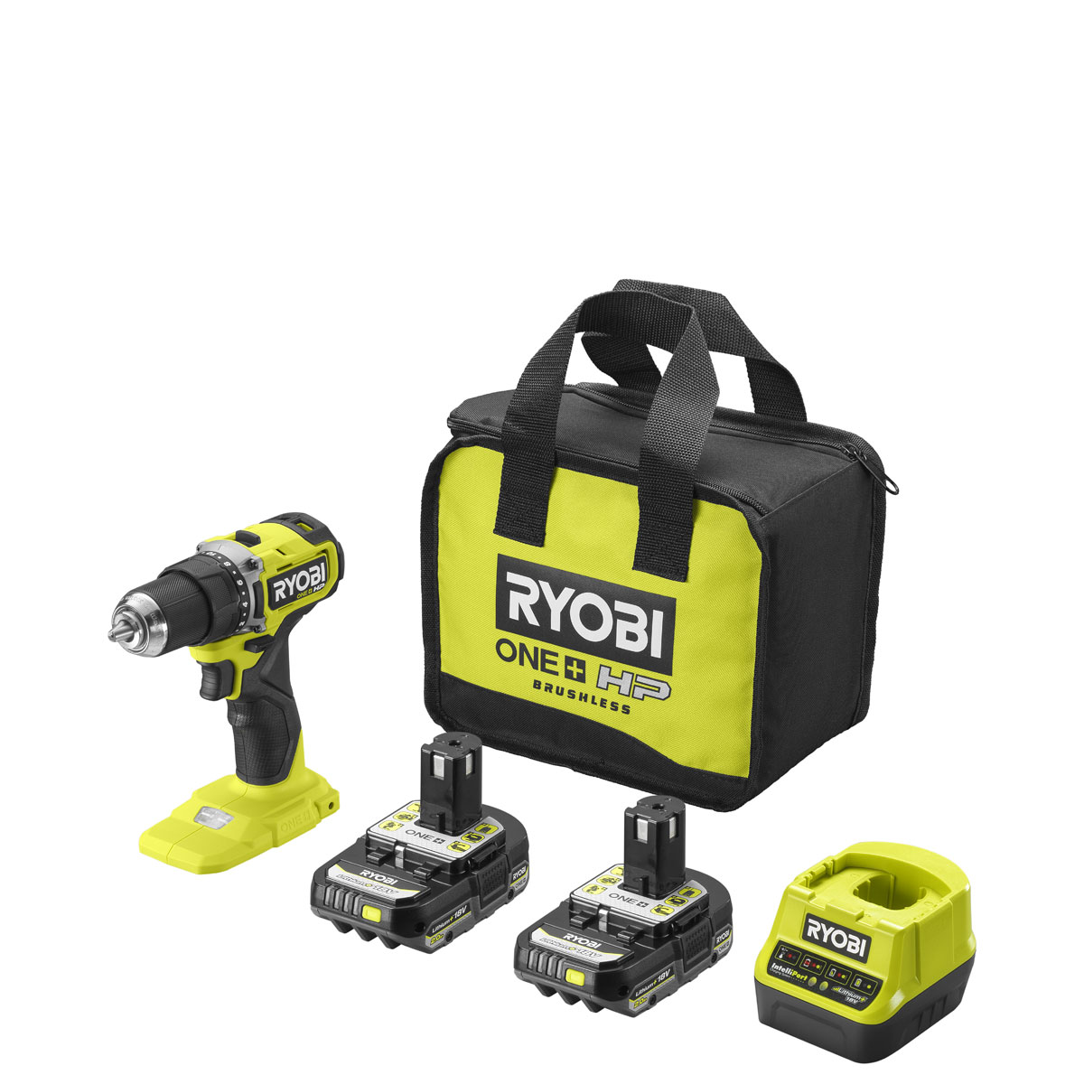 Ryobi  18V Akku-Bohrschrauber-Set RDD18C-220S 54 Nm inkl 2 x 2,0 Ah Akkus u Ladegerät Bild 1