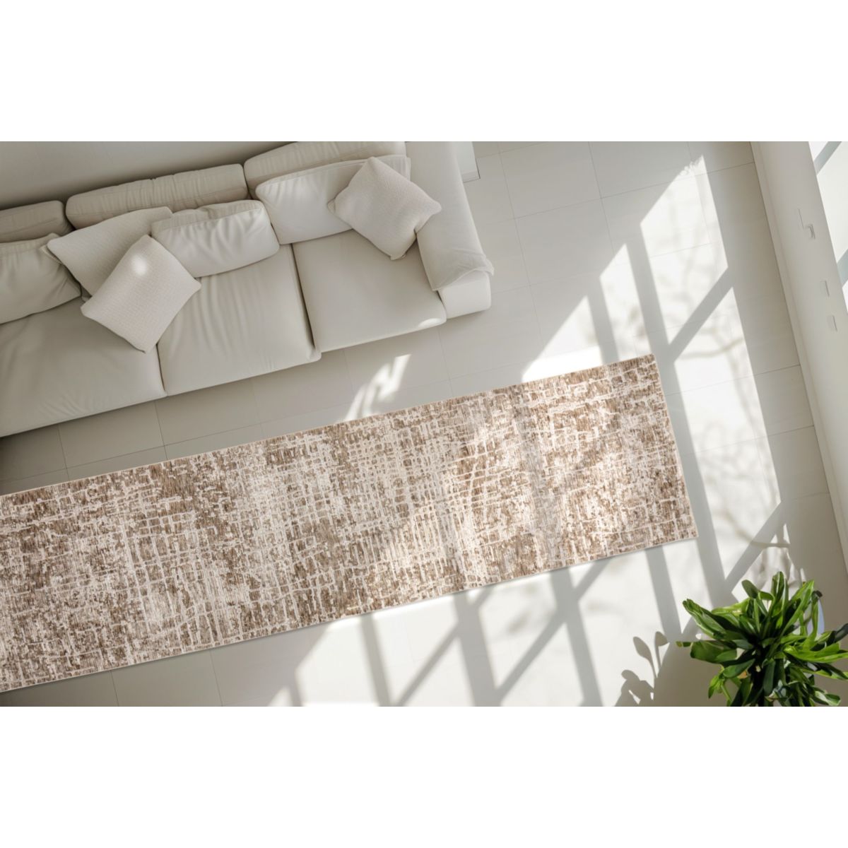 Amora 260 Taupe 80cm x 300cm Bild 4