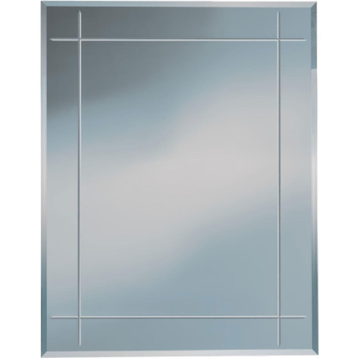 Jokey Rillenschliffspiegel Karo 50 x 70 cm