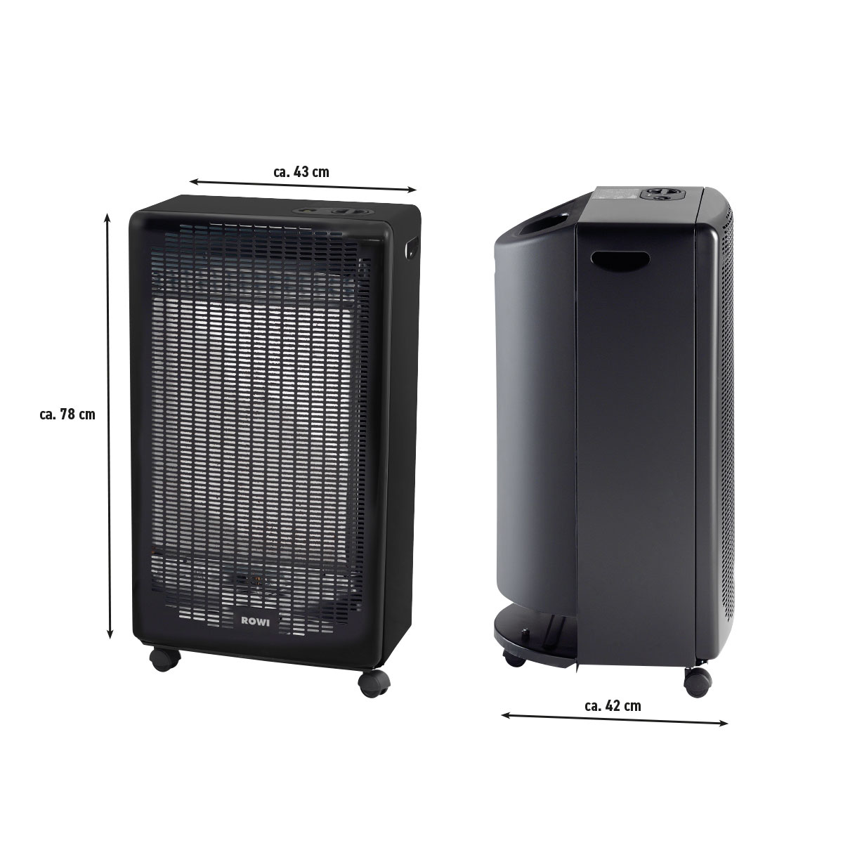 Gas Heizofen Blue Flame mit ThermostatHGO 4200/4 BFT Eco Bild 3