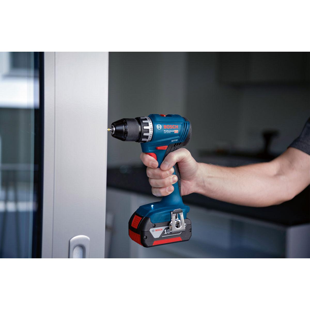 Bosch Akku-Bohrschrauber GSR 18 V-45 Professional in L-BOXX 136 Bild 3