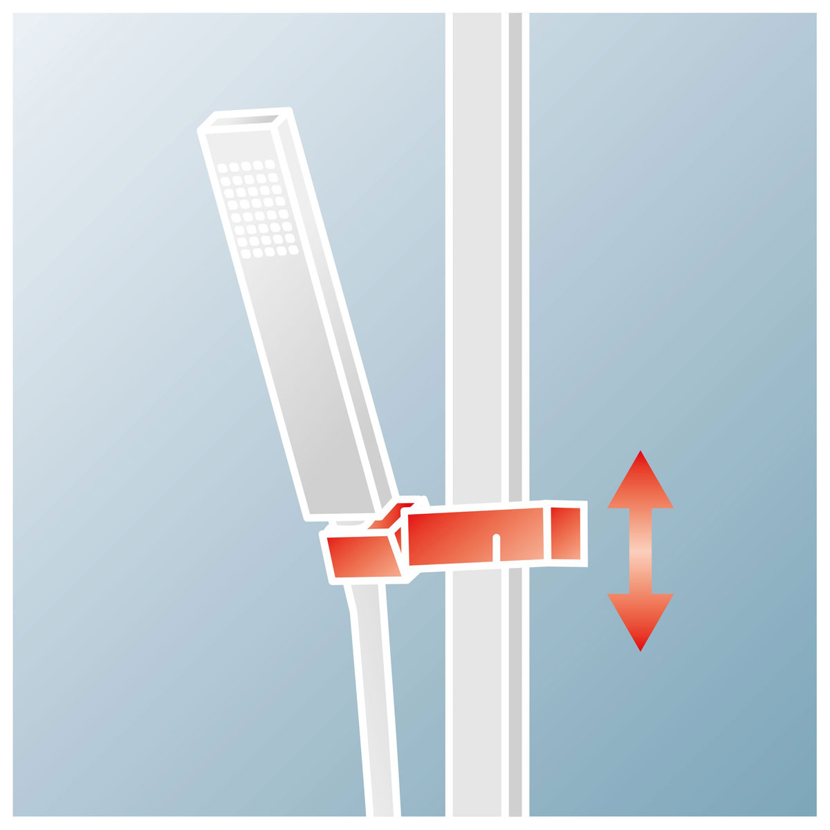 Schulte DuschMaster Rain III Mode Plus mit Thermostat Kopfbrause rund chrom Bild 4