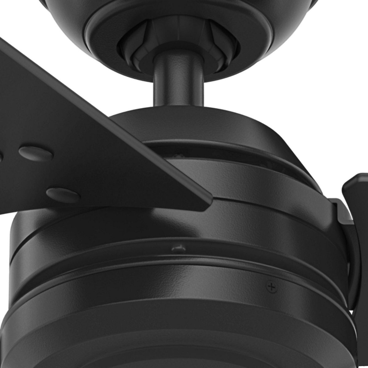 Hunter Fan Hunter Deckenenventilator Protos 132 cm mattes schwarz Bild 5
