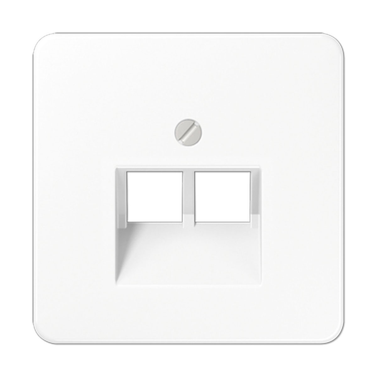 Jung UAE-Abdeckung CD 500 alpinweiß