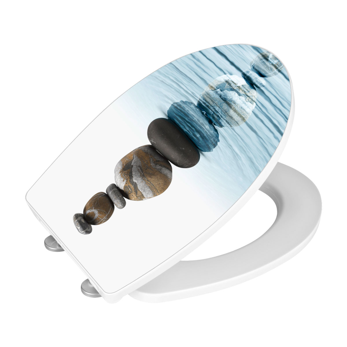 Wenko Premium WC-Sitz Meditation antibakteriell mit Absenkautomatik Bild 2