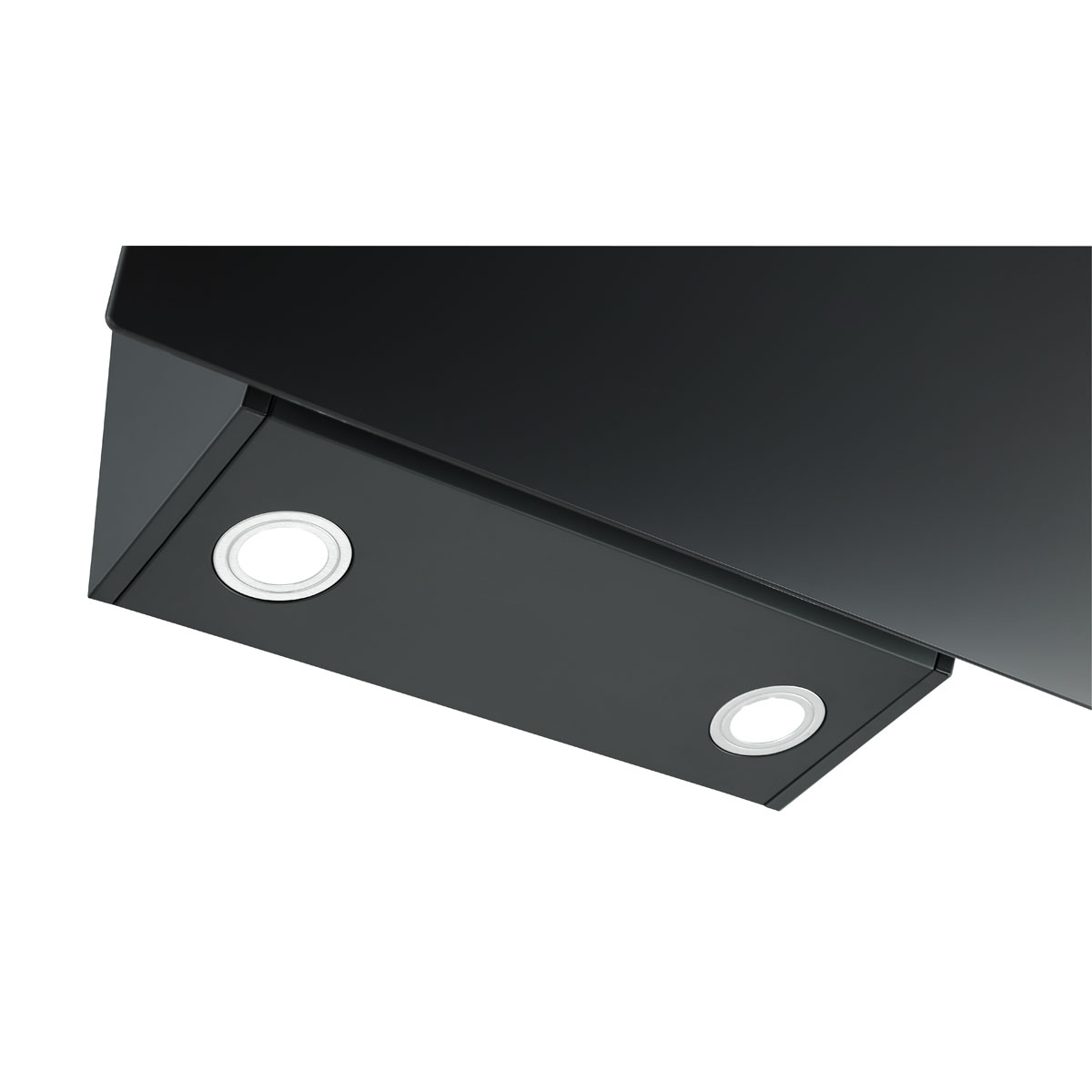 Respekta Alia Konkave Schräghaube CH55060SA++ 60 cm Schwarz Bild 3