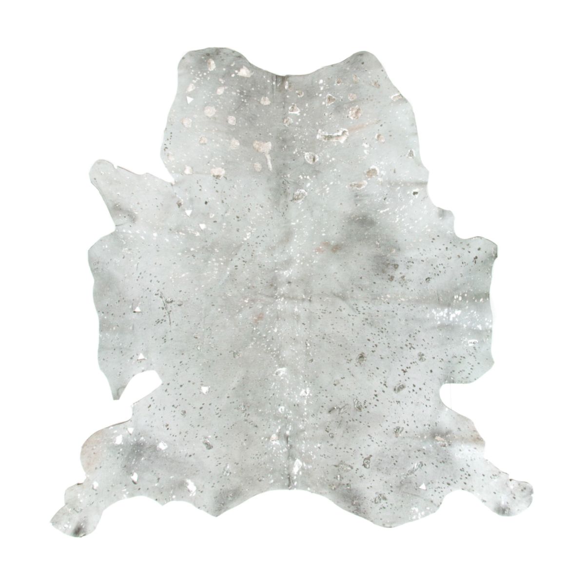 Rindlederteppich Fly 110 grau/silber