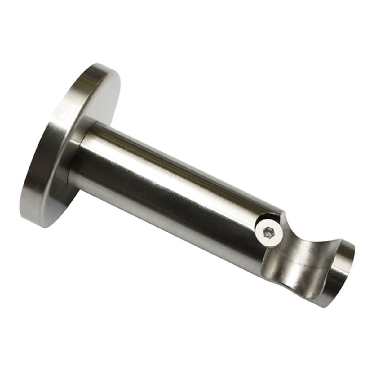 Gardinia Träger offen für Durchmesser 16 mm 7,5 cm Edelstahl-optik