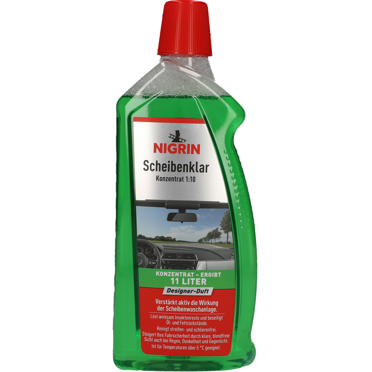 Nigrin  Scheibenreiniger Scheibenklar Konzentrat 1:10 Designer Duft 1 L