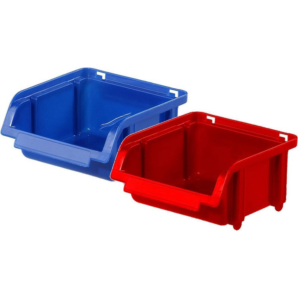 Tood Sichtlagerkasten Visus 10 x 10 x 5 cm rot Bild 2