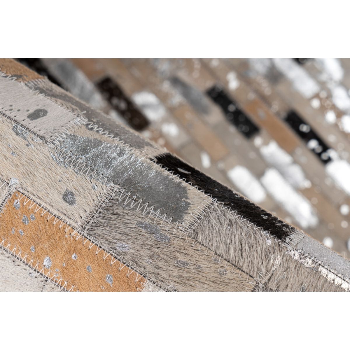 Lavin 525 Schwarz / Multi 120cm x 170cm Bild 3