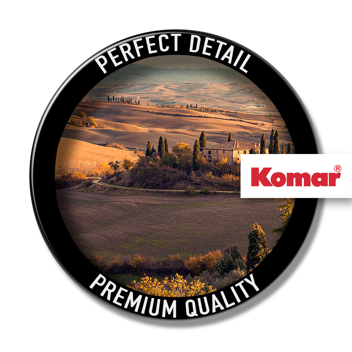 Komar  Vlies Fototapete Toskanagold 400x250 cm Bild 5