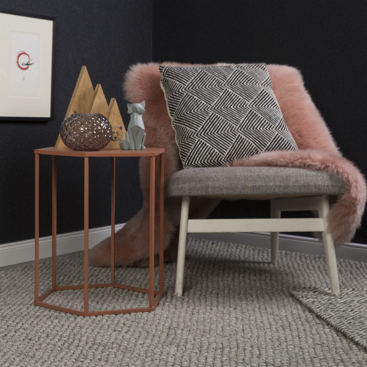 Kayoom Attic 590 Silber 200cm x 290cm Bild 2