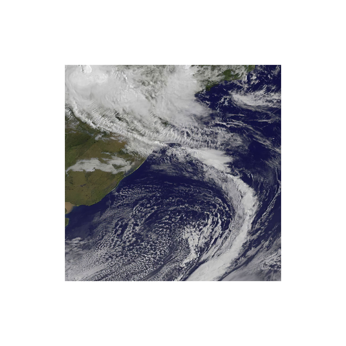 Komar  Selbstklebende Vlies Fototapete rund Earth Durchmesser 125 cm Bild 5