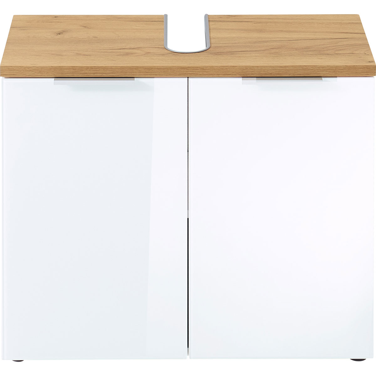 Waschbecken-Unterschrank 70 x 58 x 34 cm Navarra-Eiche-Nachbildung Bild 2