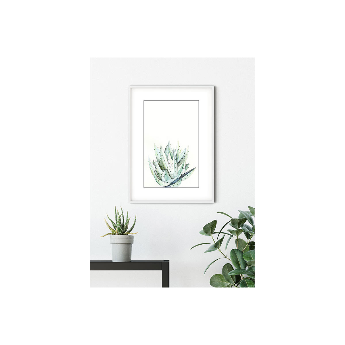 Komar  Wandbild Aloe Watercolor 30x40 cm Bild 4