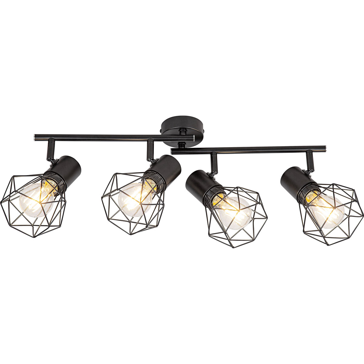 Flector Spotserie Tabea 4-flg schwarz 60,5 x 18 x 17,5 cm Bild 2