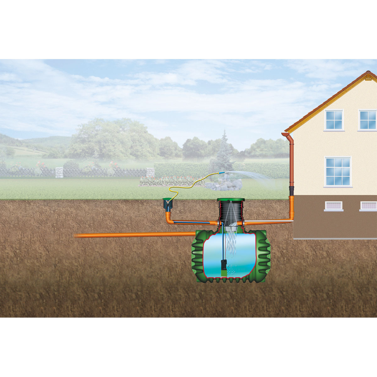 Garantia Gartenpaket Cristall PROline begehbar 1600 L Bild 4