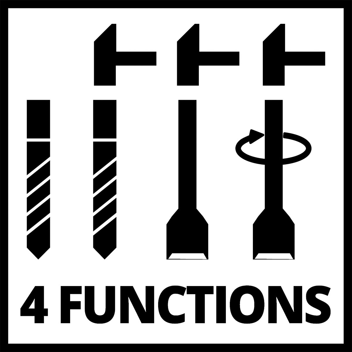 Einhell  Akku-Bohrhammer TE-HD 18/20 Li - Solo Bild 5