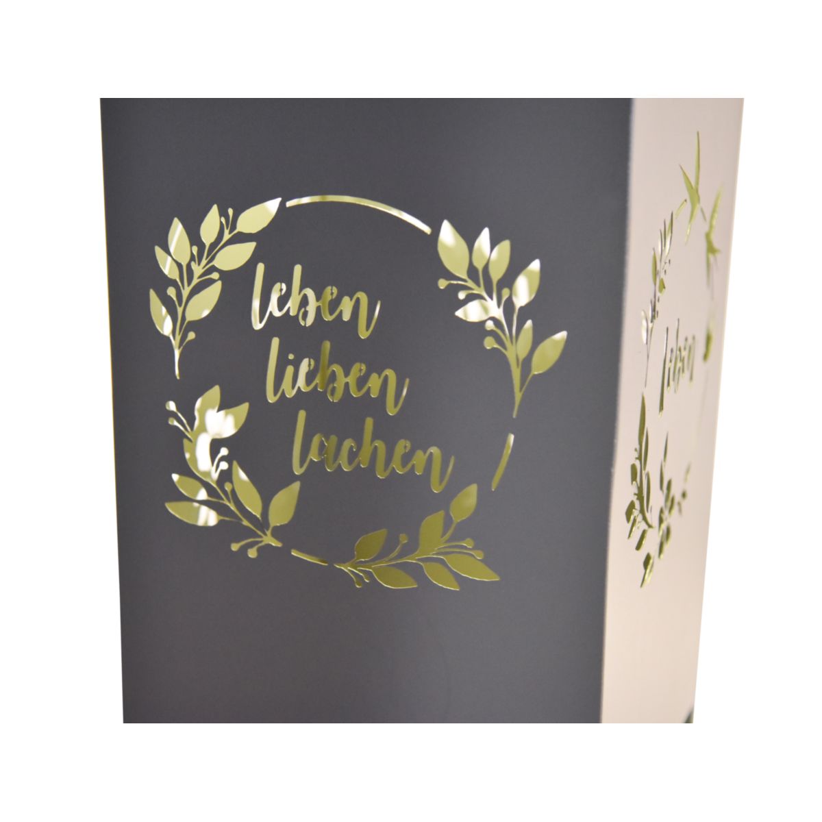 Garden Pleasure Licht-Dekosäule VIVIAN Stahl, grau, pulverbeschichtet Bild 9