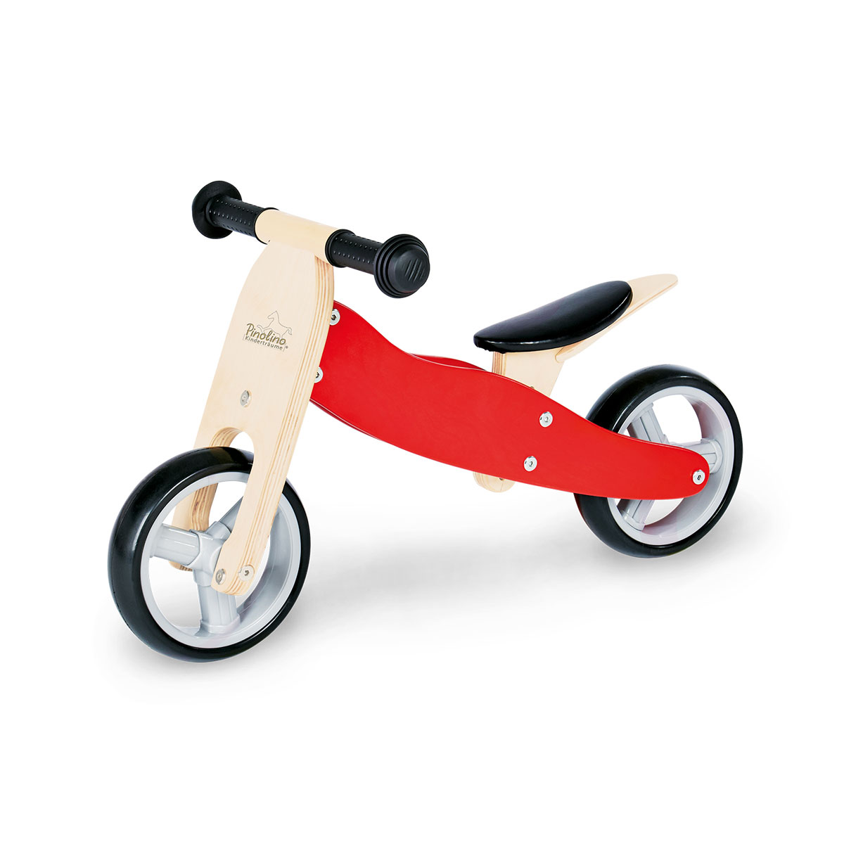 Pinolino Mini-Laufdreirad Charlie, rot/natur Bild 4