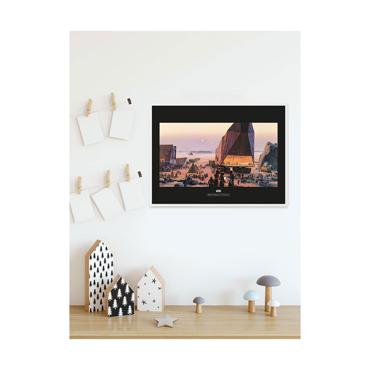 Komar  Wandbild Star Wars Classic Java Market 70x50 cm Bild 4