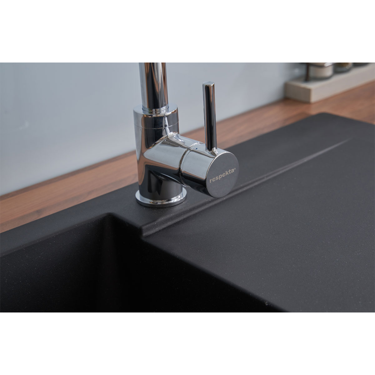 Respekta Einbauspüle Denver Mineralite Bild 5