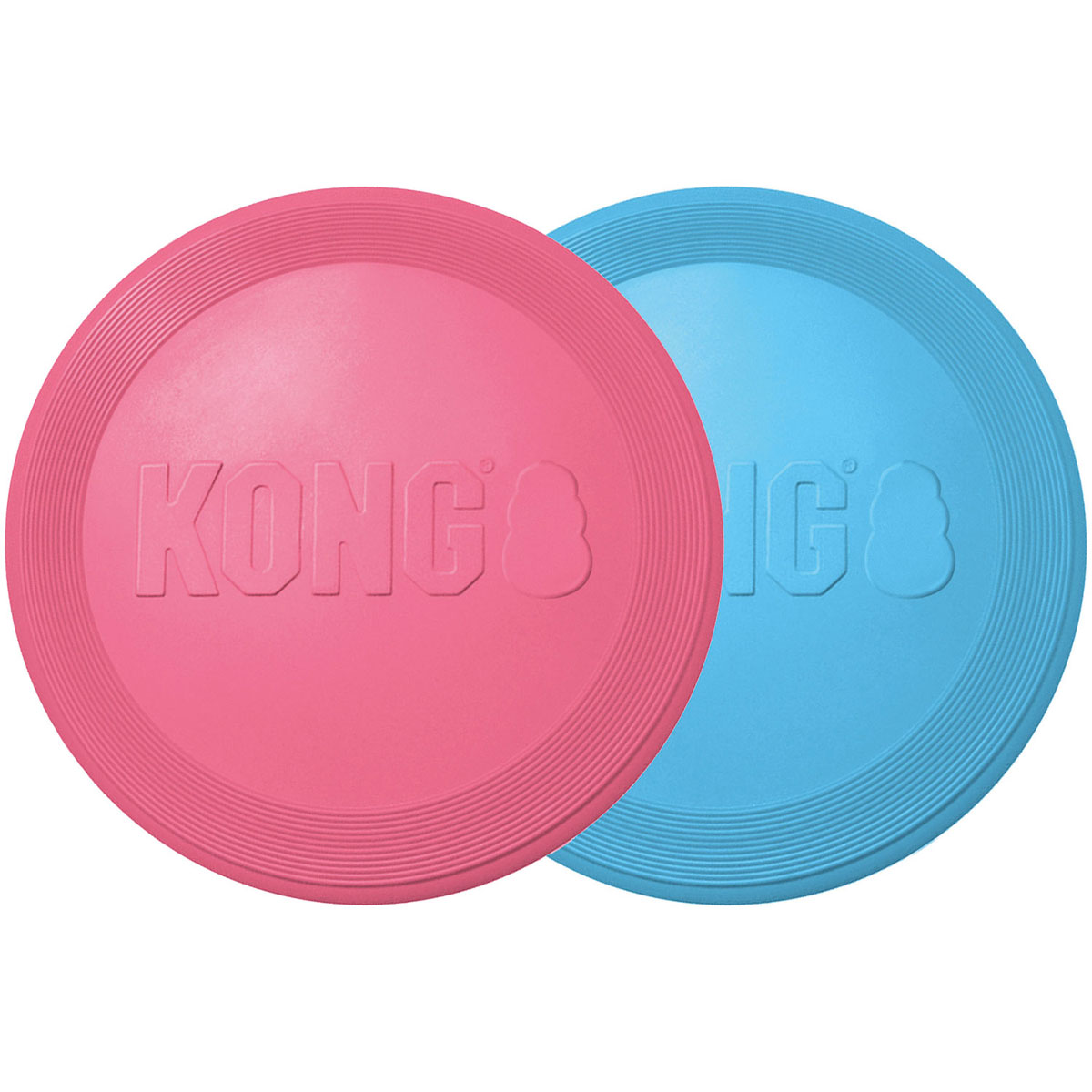 KONG Hundespielzeug Puppy Flyer rosa 18 cm Bild 3