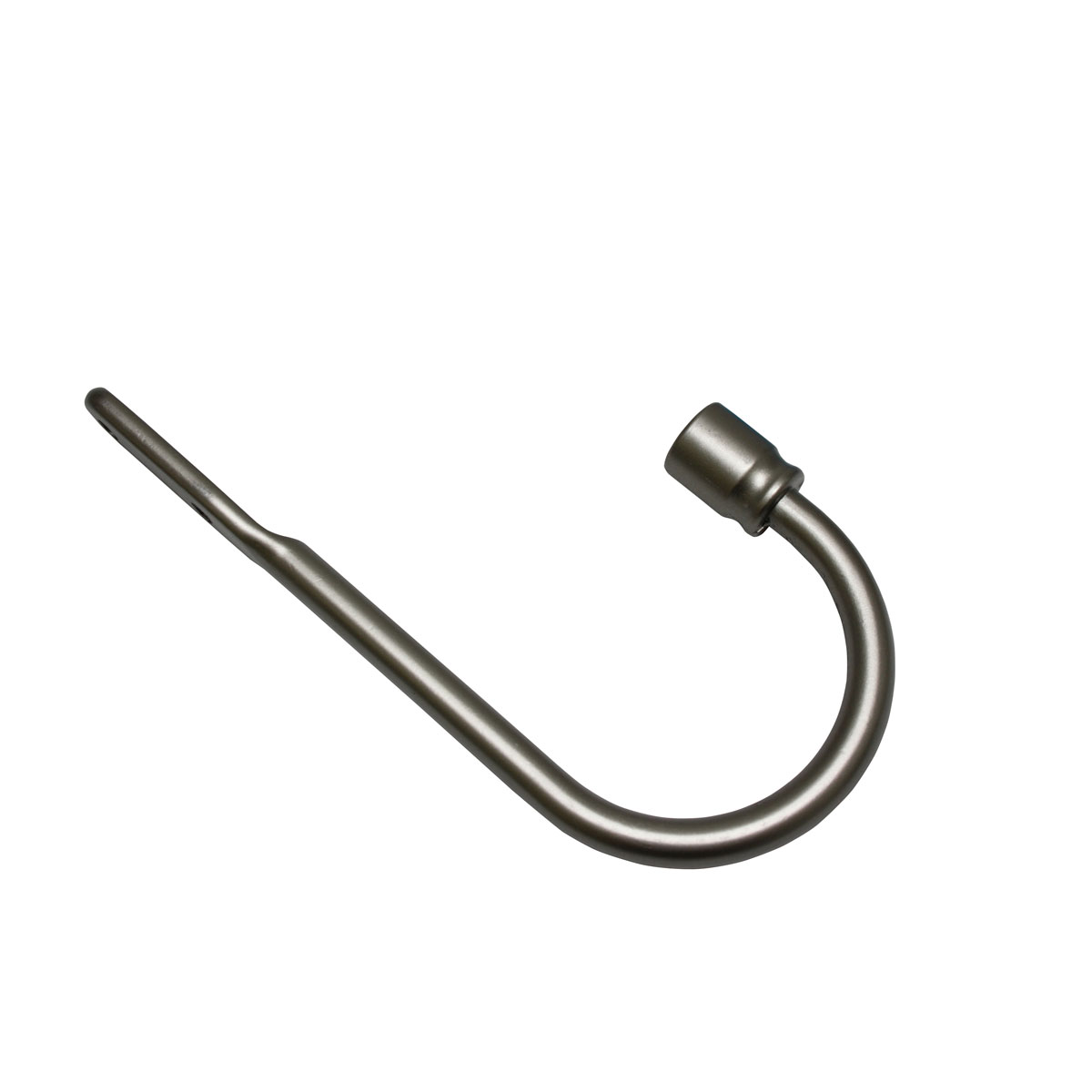 Gardinia Raffbügel Memphis silber/matt