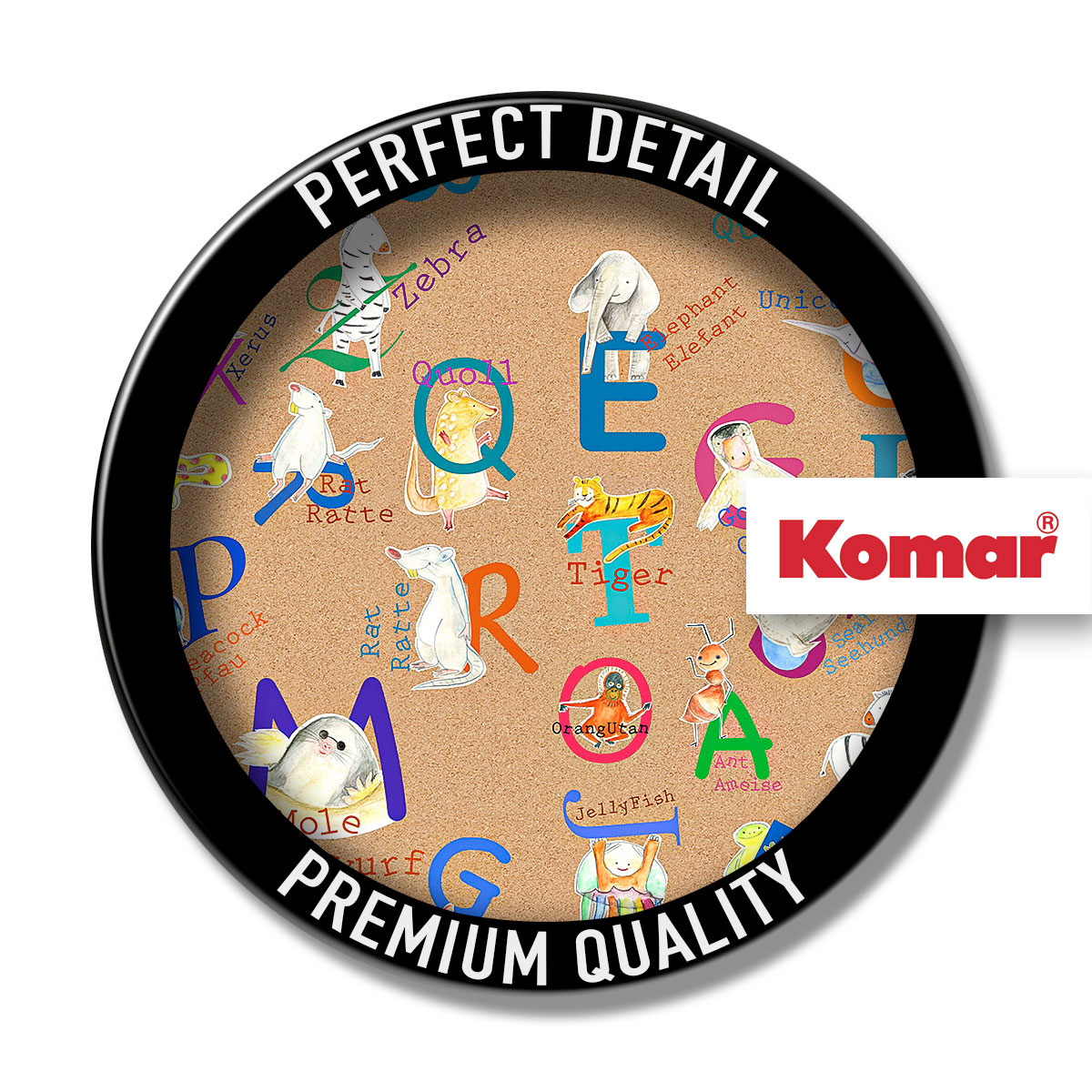 Komar  Vlies Fototapete Animals A-Z 200x250 cm Bild 5