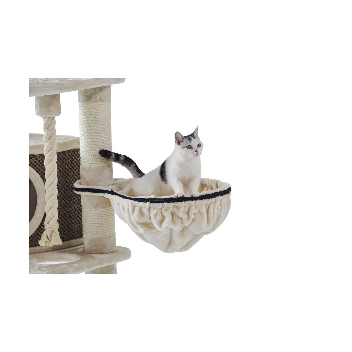 Nobby Kratzbaum Elif 70 x 70 x 189 cm cream